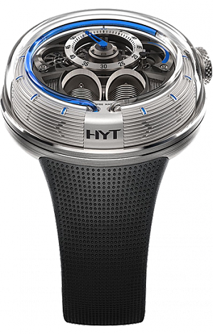 Review Replica HYT H1.0 blu H02023 watch - Click Image to Close